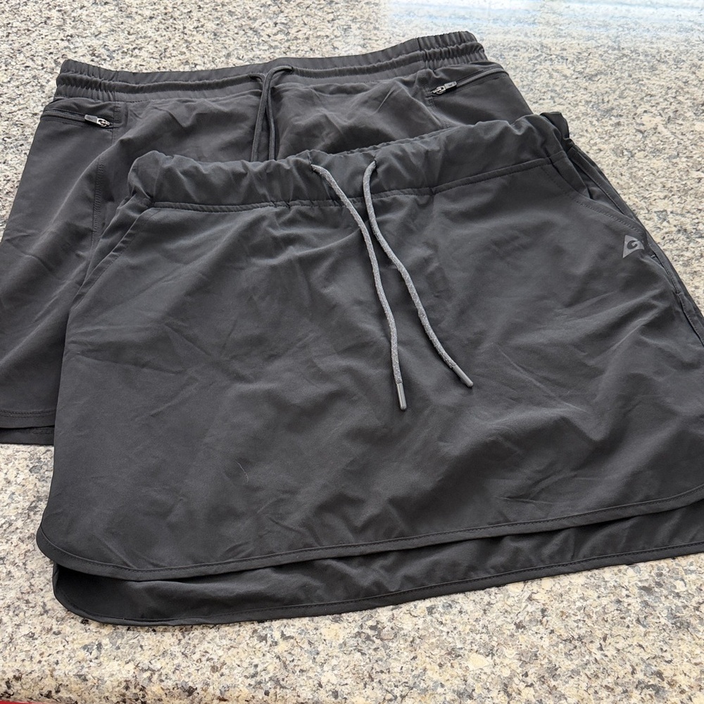 Black Dri-Fit Skorts